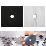 4pcs/lot Stove Protector Cover Liner Non-Stick Aluminum Foil Dishwasher