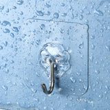 Wall Hooks Strong Transparent Suction Cup Sucker Hanger for Kitchen