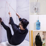 Wall Hooks Strong Transparent Suction Cup Sucker Hanger for Kitchen