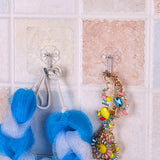 Wall Hooks Strong Transparent Suction Cup Sucker Hanger for Kitchen