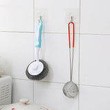 Wall Hooks Strong Transparent Suction Cup Sucker Hanger for Kitchen